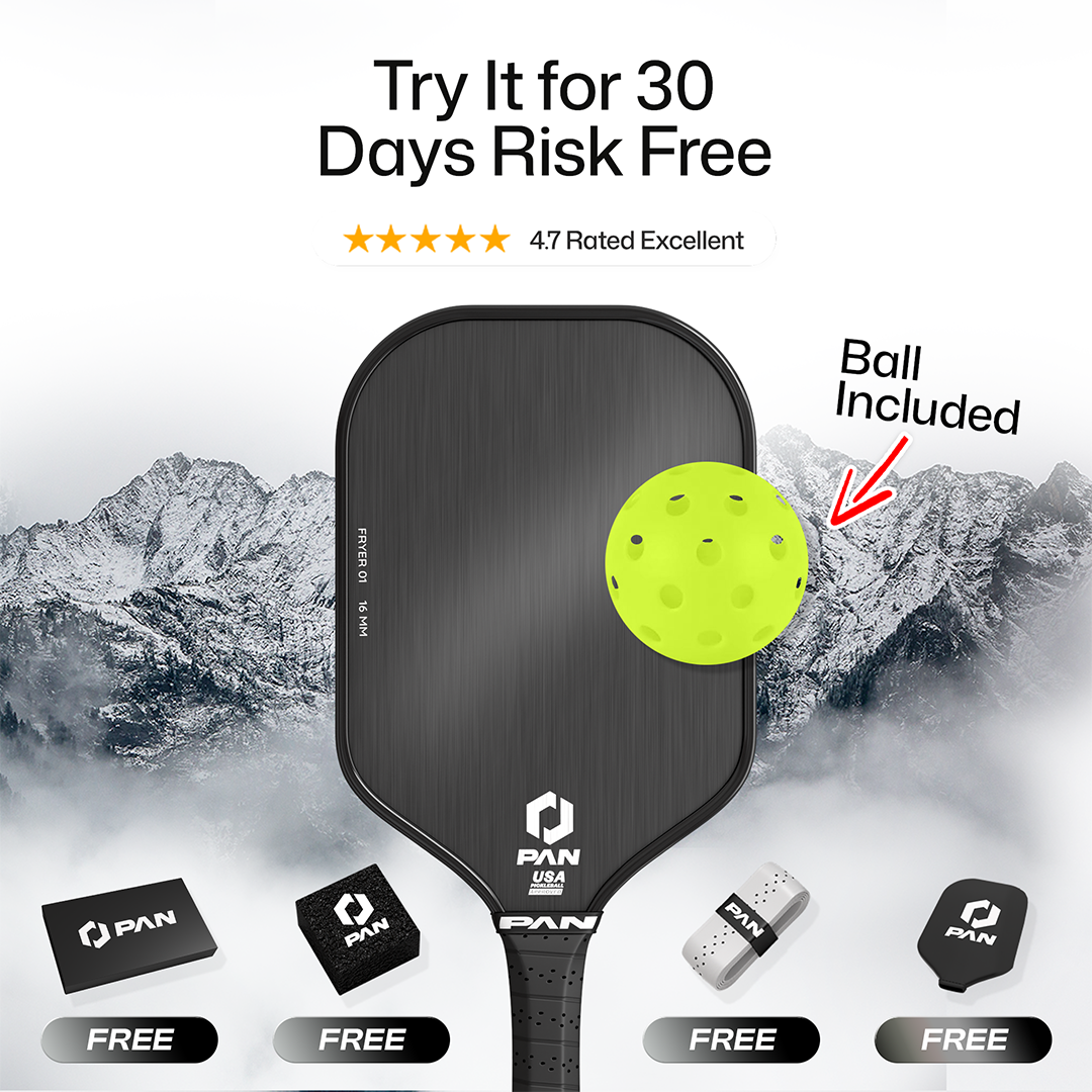 Fryer 01 16mm Premium Pickleball Paddle – Pan